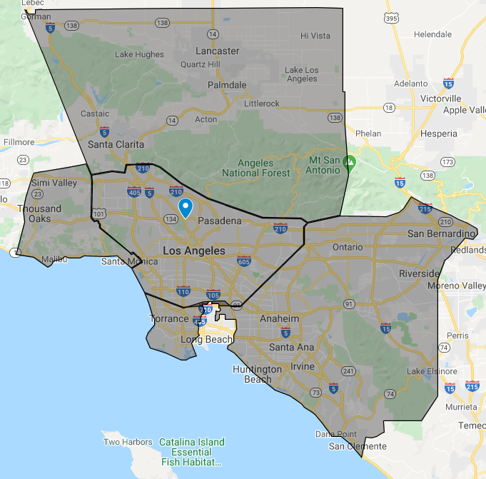 service areas Los Angeles